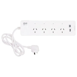 Arlec Grid Connect Smart 4 Outlet Powerboard with USB A & C Charger